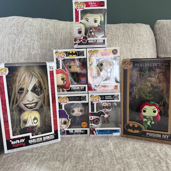 DC Comics Funko Pop Collection - includes Joker Chase
